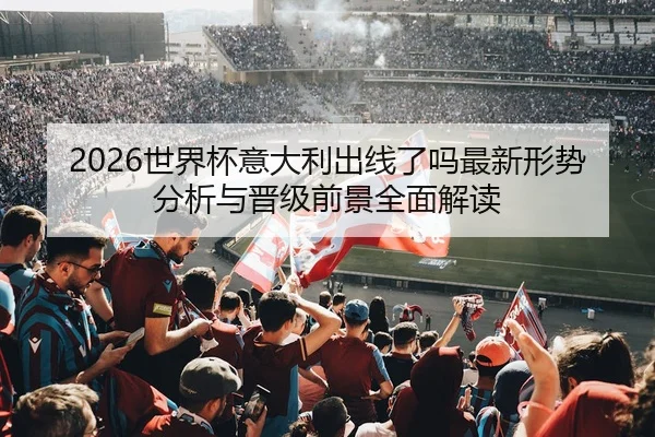 2026世界杯意大利出线了吗最新形势分析与晋级前景全面解读
